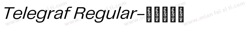 Telegraf Regular字体转换